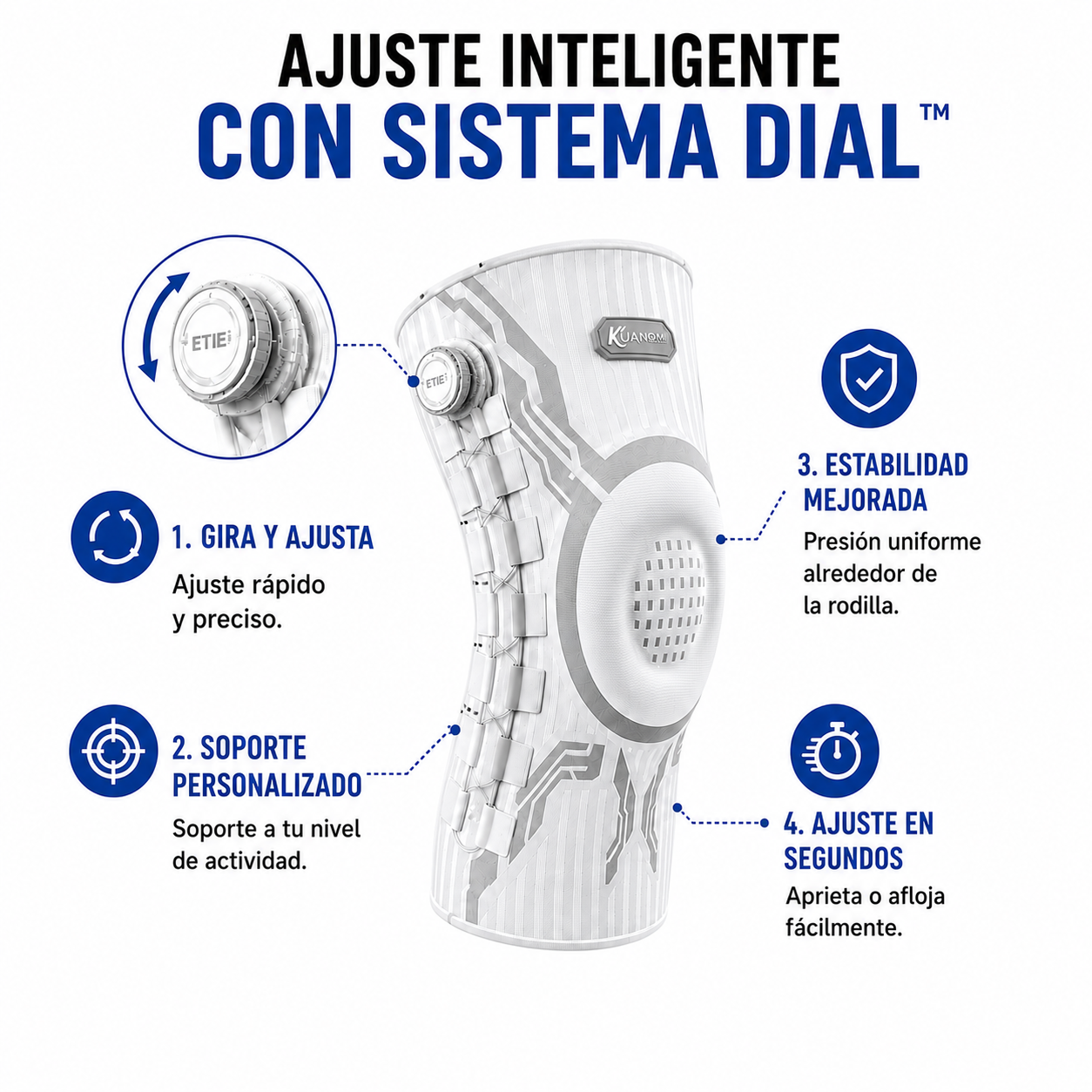 Actium Knee™️ | Rodillera con Dial