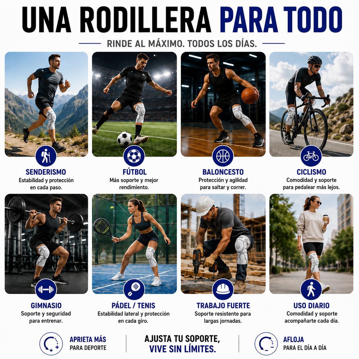 Actium Knee™️ | Rodillera con Dial